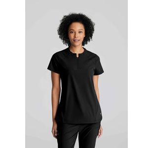 One Flux Scrub Top Black 3Xl