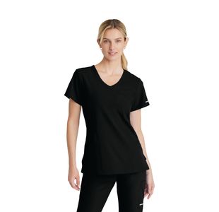 Reliance Womens Scrub Top Black S