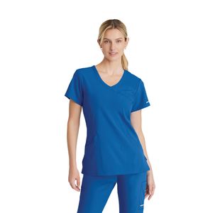 Reliance Womens Scrub Top Ro Blu Xl