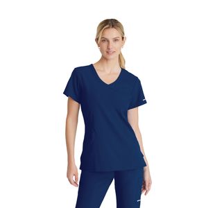 Reliance Womens Scrub Top Navy Xs