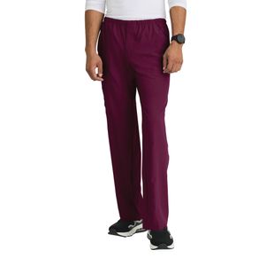 Structure Scrub Trouser Wine M