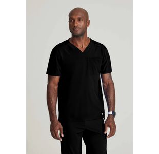 One Velocity Scrub Top Black 5Xl