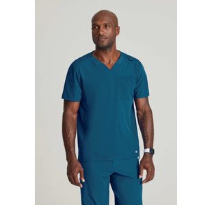 One Velocity Scrub Top Bah Blue 5Xl