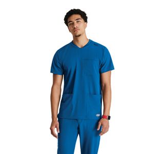 Skt193 Thesis Scrub Top Ro Blue 2Xl