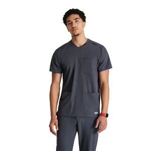 Skt193 Thesis Scrub Top Pewter 3Xl