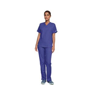 4700 Unisex Scrub Top Grape 5Xl