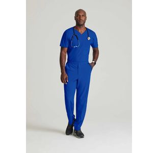 One Velocity Scrub Top Cobalt 3Xl