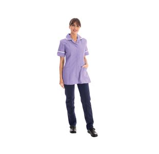 Female Nursing Tunic Lilac 34