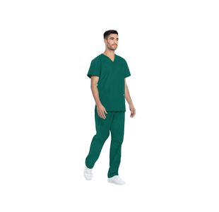 Unisex Scrub Set Top/Trs Hnt Grn Xl