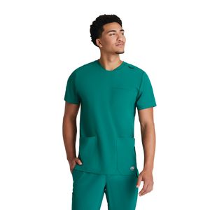 Skt193 Thesis Scrub Top Hunt Grn 5Xl