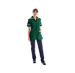 Female Nursing Tunic Bottle Green 52