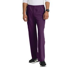 Structure Scrub Trouser Eggplant S