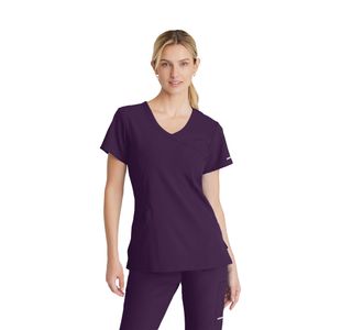 Reliance Womens Scrub Top Egpl L
