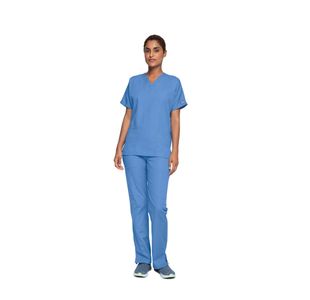 4700 Unisex Scrub Top Ceil Blue L