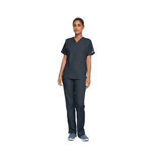 4700 Unisex Scrub Top Pewter Xl