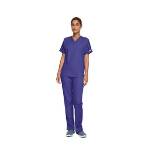 4700 Unisex Scrub Top Grape Xl