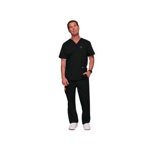 Revolution Scrub Top Black 2Xl