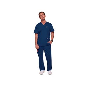 Revolution Scrub Top Navy 2Xl