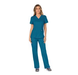 Revolution Mock Wrap Top Carblu 2Xl