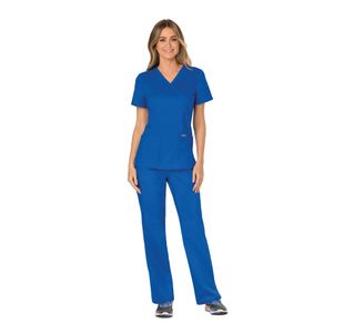 Revolution Mock Wrap Top Ro Blu M