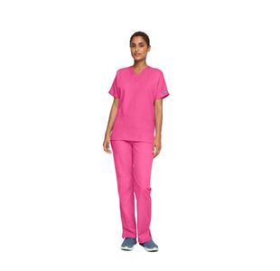 4700 Unisex Scrub Top Shock Pink L