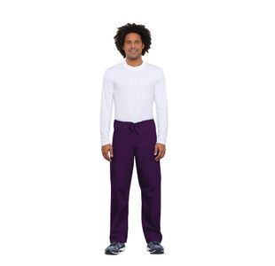 Drawstring Scrub Trs Eggplant S