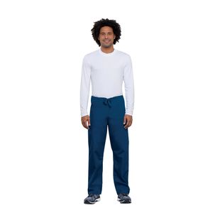 Drawstring Scrub Trs Navy 5Xl