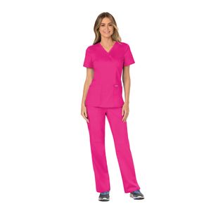 Revolution Mock Wrap Top Epink L