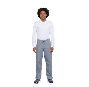 Drawstring Scrub Trs Pale Grey S