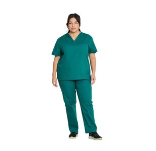 Signature Scrub Top Hunt Grn M