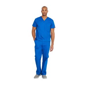 Signature Scrub Top Ro Blue Xs