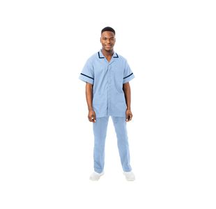 Philip Male Tunic Sky Blue/Navy 34
