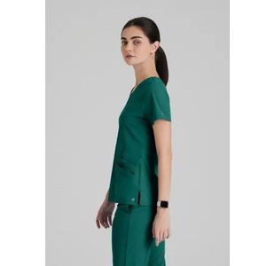 One Pulse Scrub Top Hunt Grn 2Xl