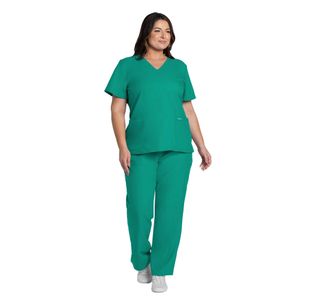 Originals Ultra Vneck Top Teal 2Xl