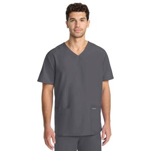 Originals Ultra Scrub Top Pewter Xs