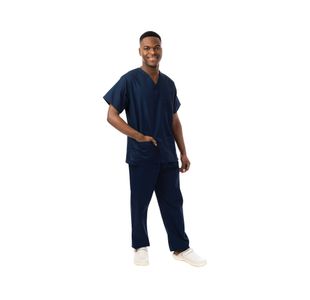 Unisex Lwt Scrub Top Navy 2Xl