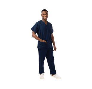 Unisex Lwt Scrub Top Navy L