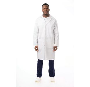 Prof Unisex Laboratory Coat White 42