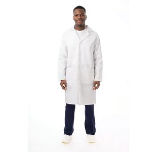 Prof Unisex Laboratory Coat White 46
