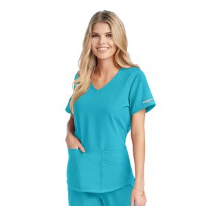 Breeze Womens Scrub Top Tur Xl