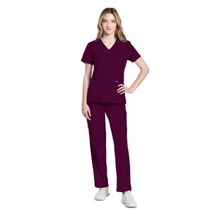 Originals Ultra Vneck Top Wine 2Xs