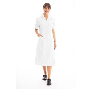 Nursing Dress White/White 48