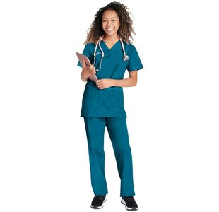 Originals Scrub Set Carib Blue 4Xl
