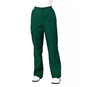 Nurses Cargo Trousers Bottle Grn 48