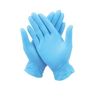 Pf Lf Nitrile Gloves Blue L Pk100