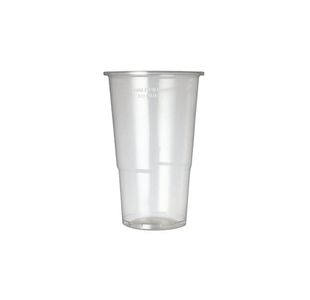Plastic Half Pint Glass Pk50