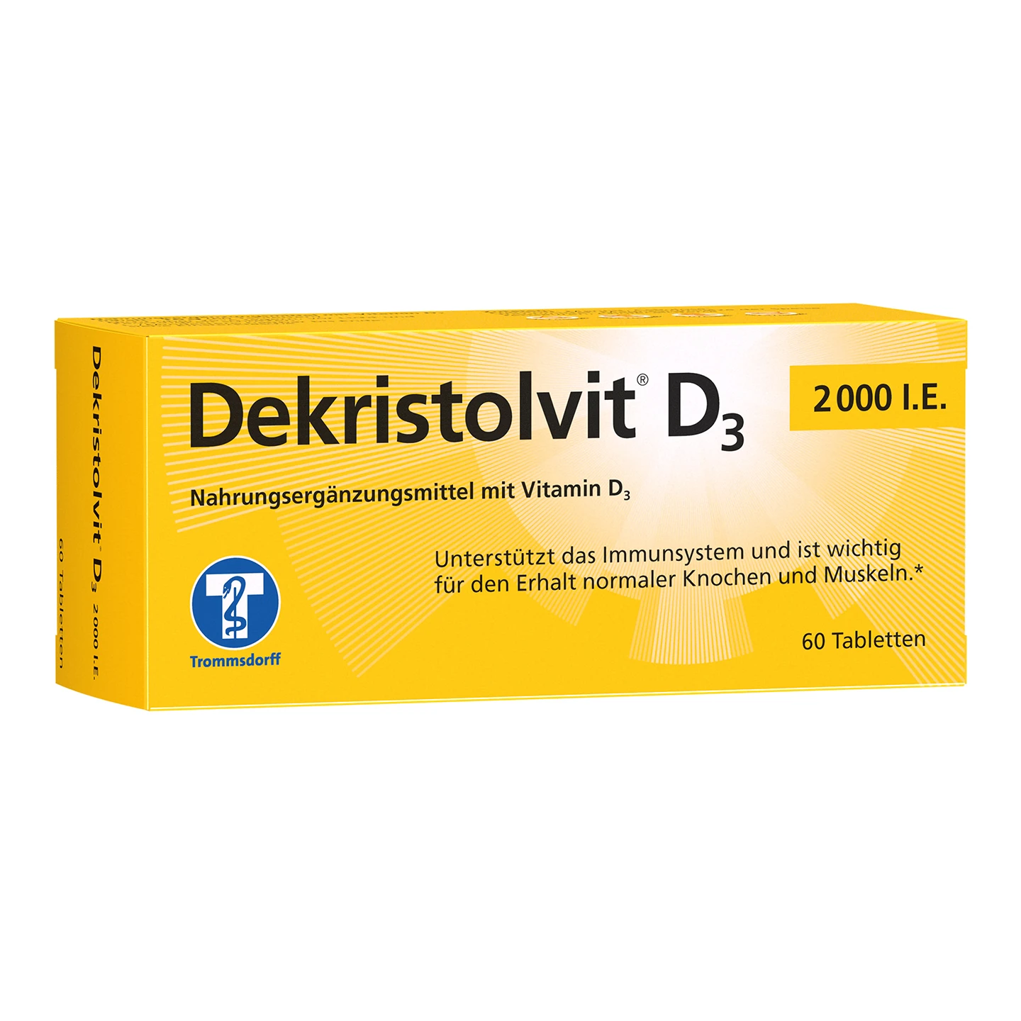 Dekristolvit 2000IE 60 Stück Packshot