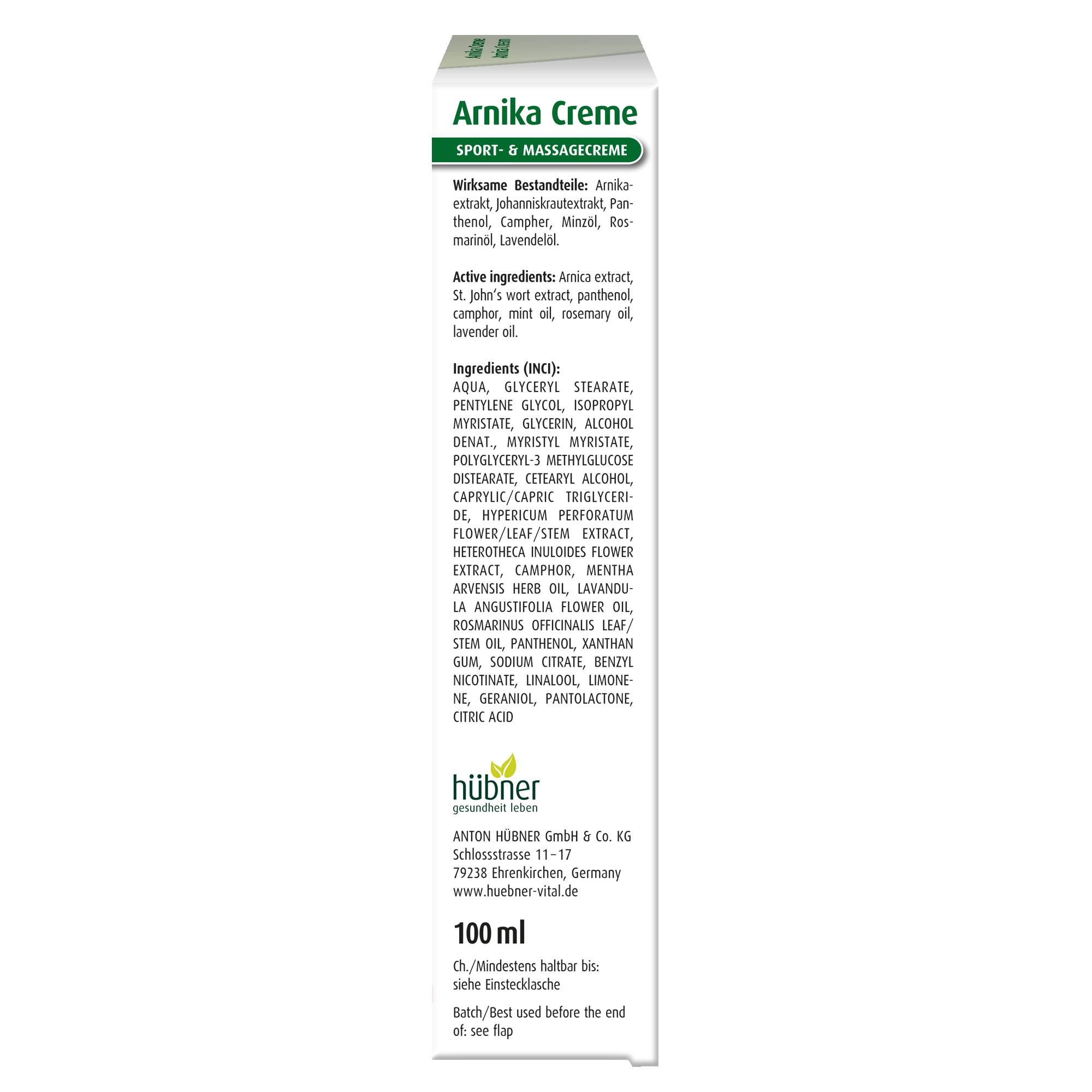 Arnica Cream