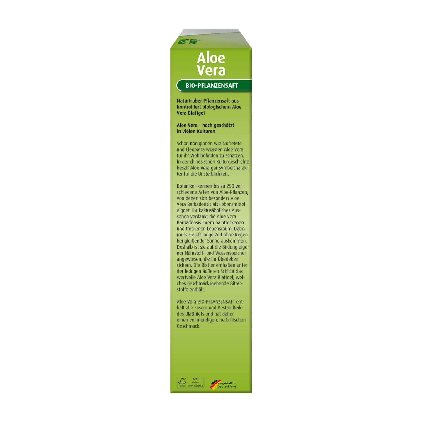 Aloe Vera Organic plant juice