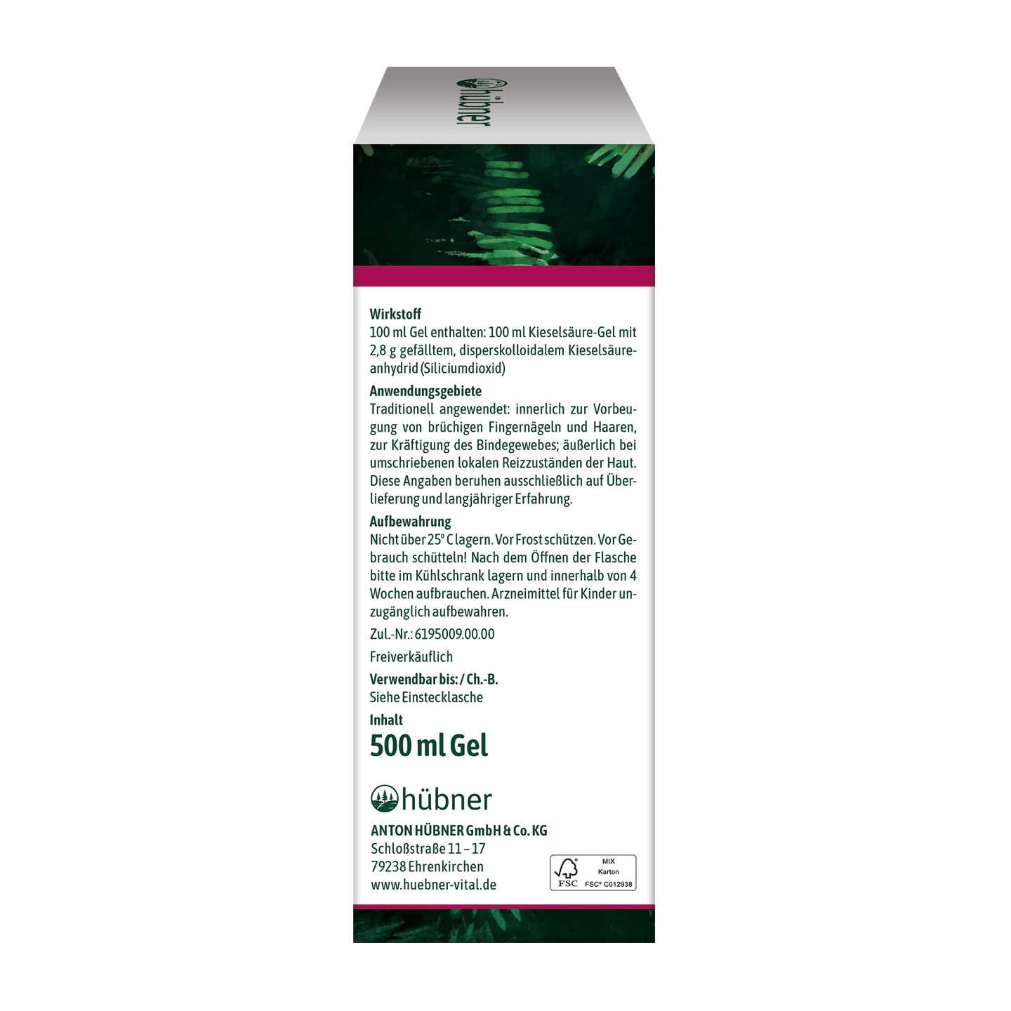  hübner® Haut Haare Nägel + Bindegewebe